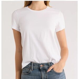 James Perse White Short Sleeve Tee